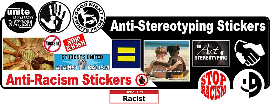 Anti-Racist Stickers