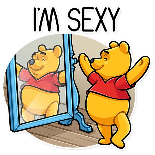 Winnie the Pooh Funny Cartoon Sticker Decal 09 - Pro Sport Stickers