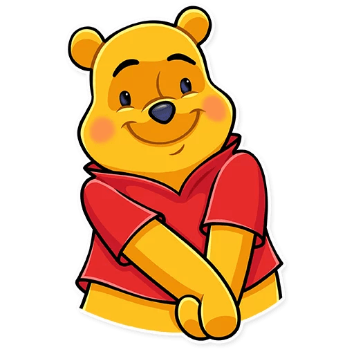 Winnie the Pooh Funny Cartoon Sticker Decal 34 - Pro Sport Stickers