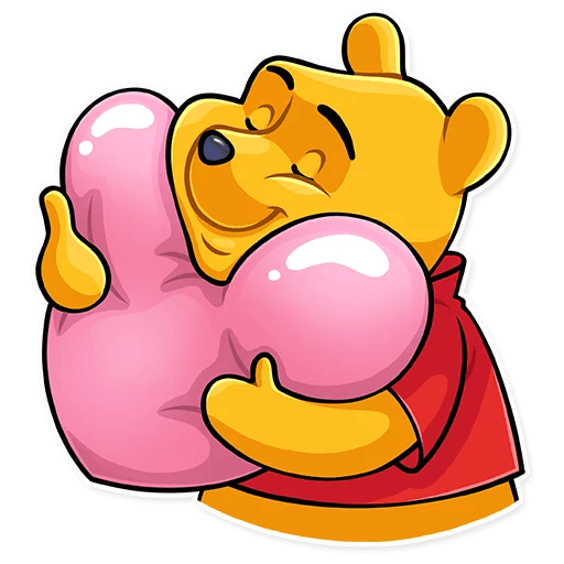 Winnie the Pooh Funny Cartoon Sticker Decal 35 - Pro Sport Stickers