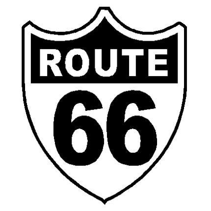 Route 66 decal
