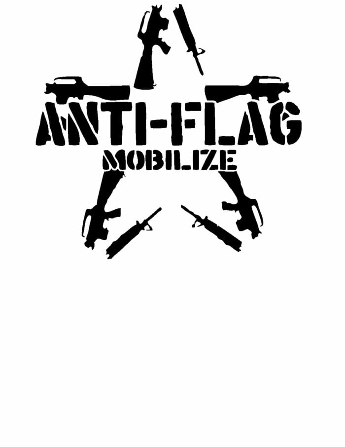 Anti flag Mobilize Band Vinyl Decal Stickers