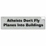 atheist truth bumper sticker