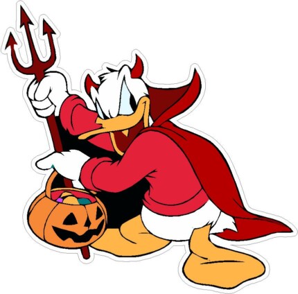 Devil_Donald_Duck sticker
