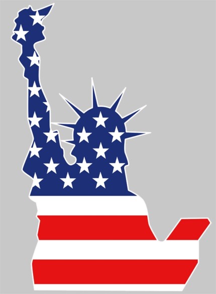 Lady_Liberty_Shaped_USA_Flag_sticker
