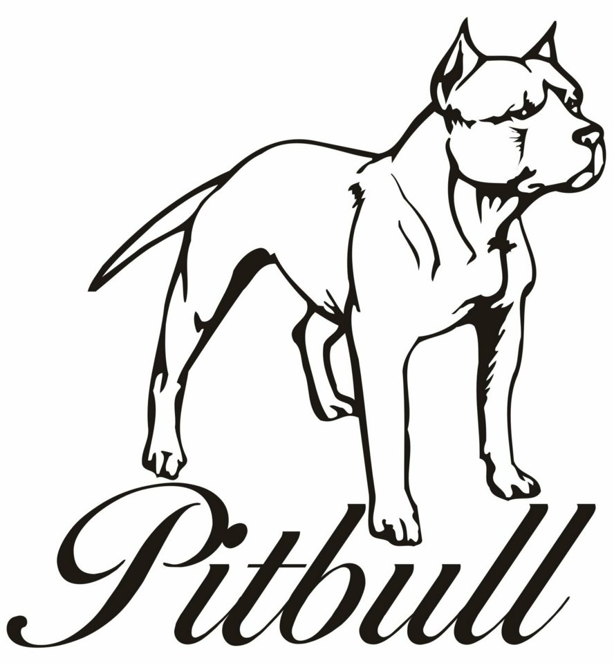 Pitbull I Love My Dog Decal Pit Bull Terrier Dogs Car Truck Window