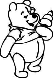 Pooh Decal 3