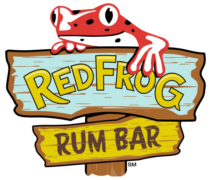 Red Frog Rum Bar Logo Carnival Cruise Lines Pro Sport Stickers