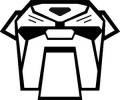usmc bulldogs autobot diecut logo