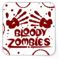 Walking Dead Zombie Sticker 06
