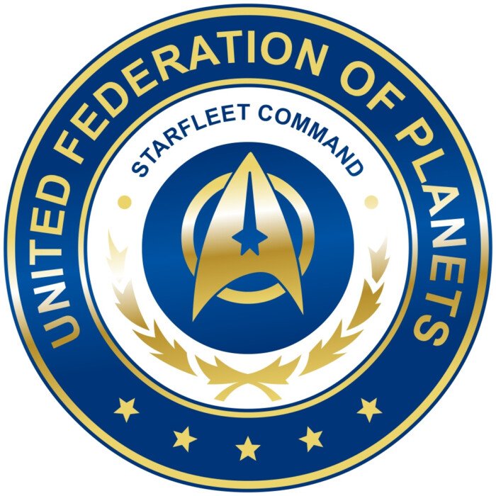 Starfleet command sticker