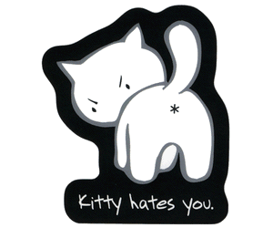1314 - Bad Kitty Decals and Stickers - 2