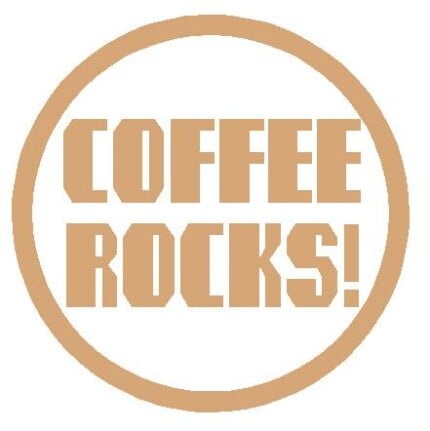 Coffee Rocks Decal