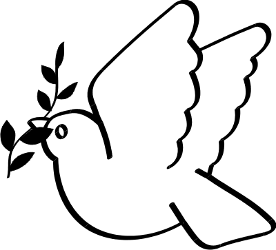 Peace Dove Decal