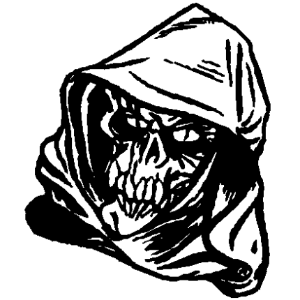 Grim Reaper Head decal - 624