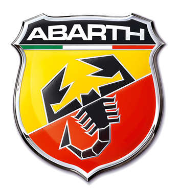 Abarth Color Shield Logo Decal Sticker