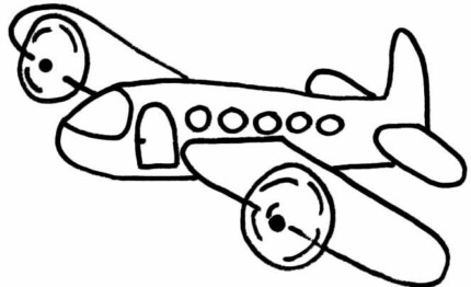 Aircraft Clipart Diecut Decal 05
