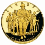 Army Commemorative Coin Design Sticker