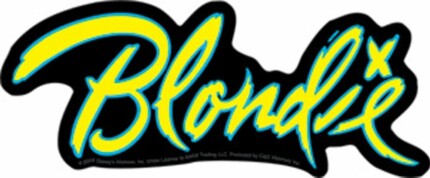 blondie-band-logo-sticker