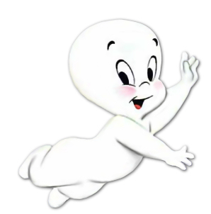 C GHOST Friendly Ghost Color Decal Sticker 1