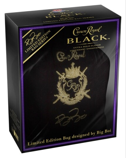 Crown Royal Black Box Sticker