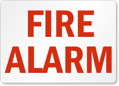 Fire Alarm Signs and Labels 02