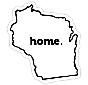 Home Wisconsin Sticker