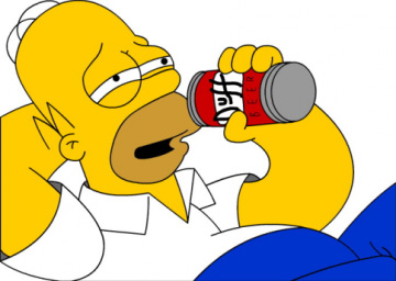 Homer Beer Decal 2