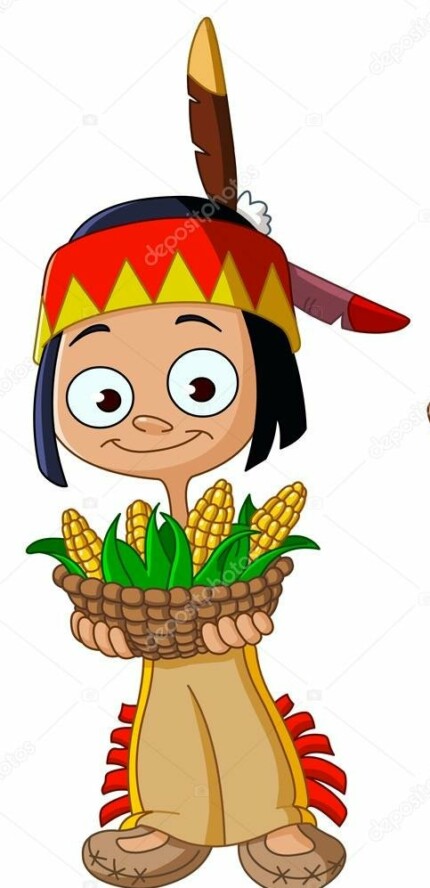 Indian harvest sticker boy