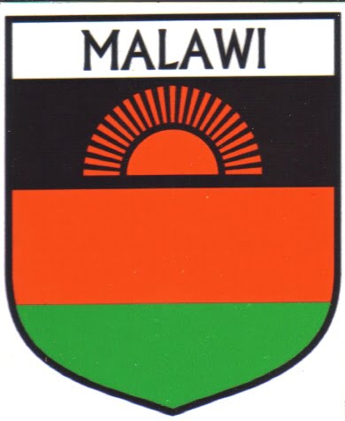 Malawi Flag Crest Decal Sticker