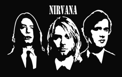 Nirvana Die Cut Vinyl Decal Sticker