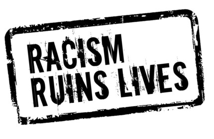 Racism Ruins Lives logo
