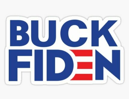 BIDEN SUCKS STICKER BUCK FIDEN