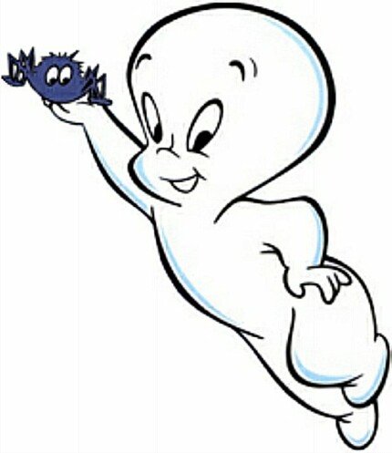 C GHOST Friendly Ghost Color Decal Sticker 2