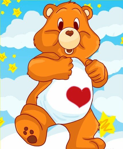 Care Bears Color Decal Sticker35