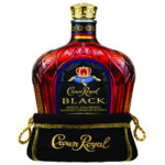 Crown Royal Black Bottle Sticker