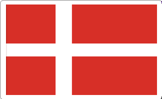 Denmark Flag Decal