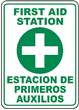 First Aid Safety Signs and Decals 09