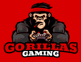 gorillas gaming-mascot-GAMING STICKER