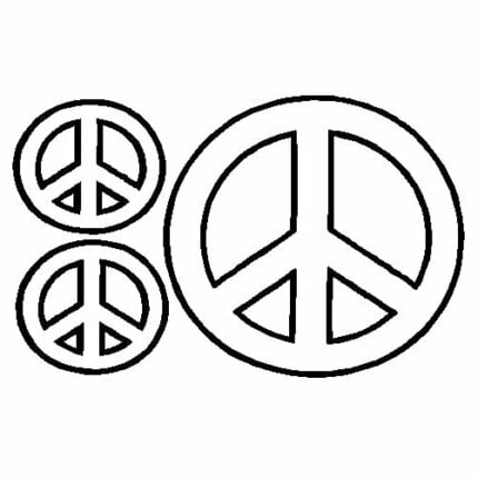 Peace Decals