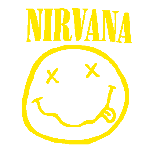 Nirvana Smiley Decal / Sticker