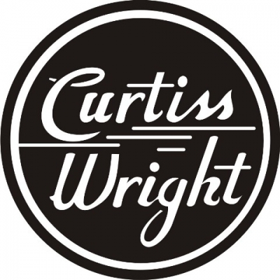 Curtiss Wright Diecut Decal