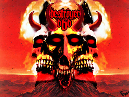 DESTROYER 666 Color Band Sticker