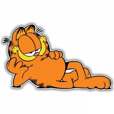 Garfield Sticker 1