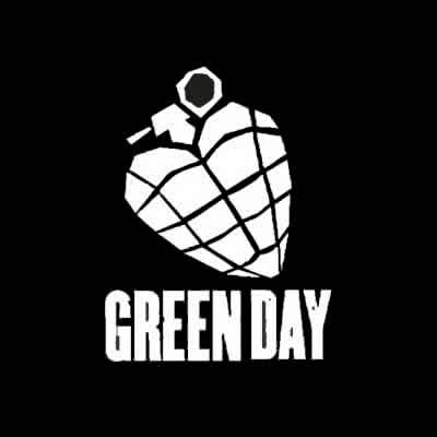 Green Day Gernade Band Decal