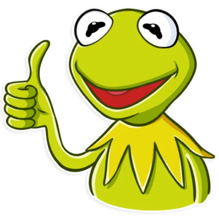 kermit the FROG muppet show_sticker 4