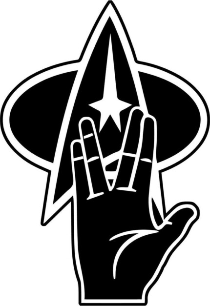 Live_Long_Prosper_Spock star trek decal with logo