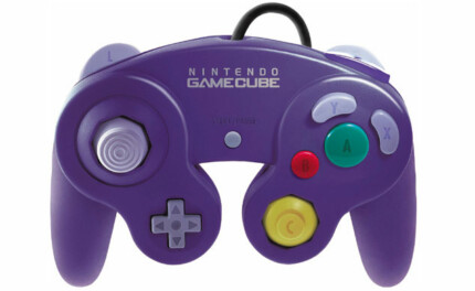 Nintendo Gamecube Game Controler Purple