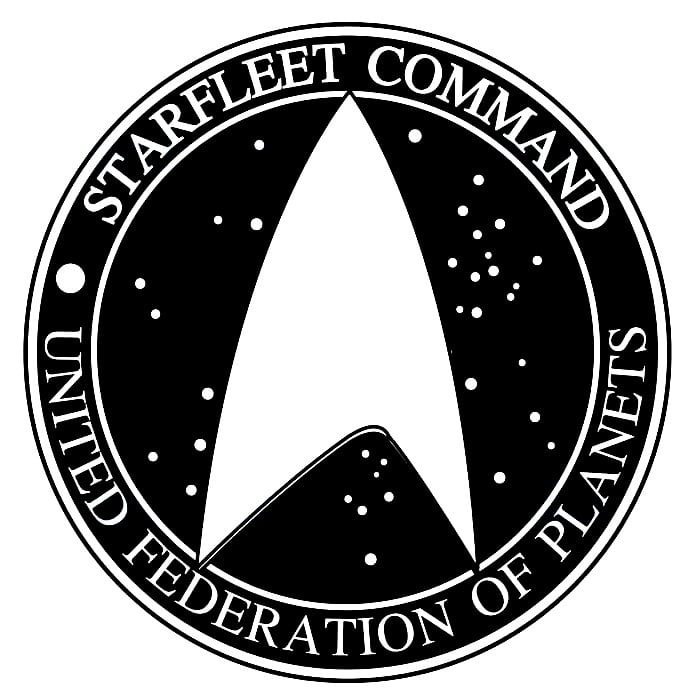 Starfleet Command Logo Decal