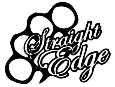 Straight Edge Band Vinyl Decal Sticker